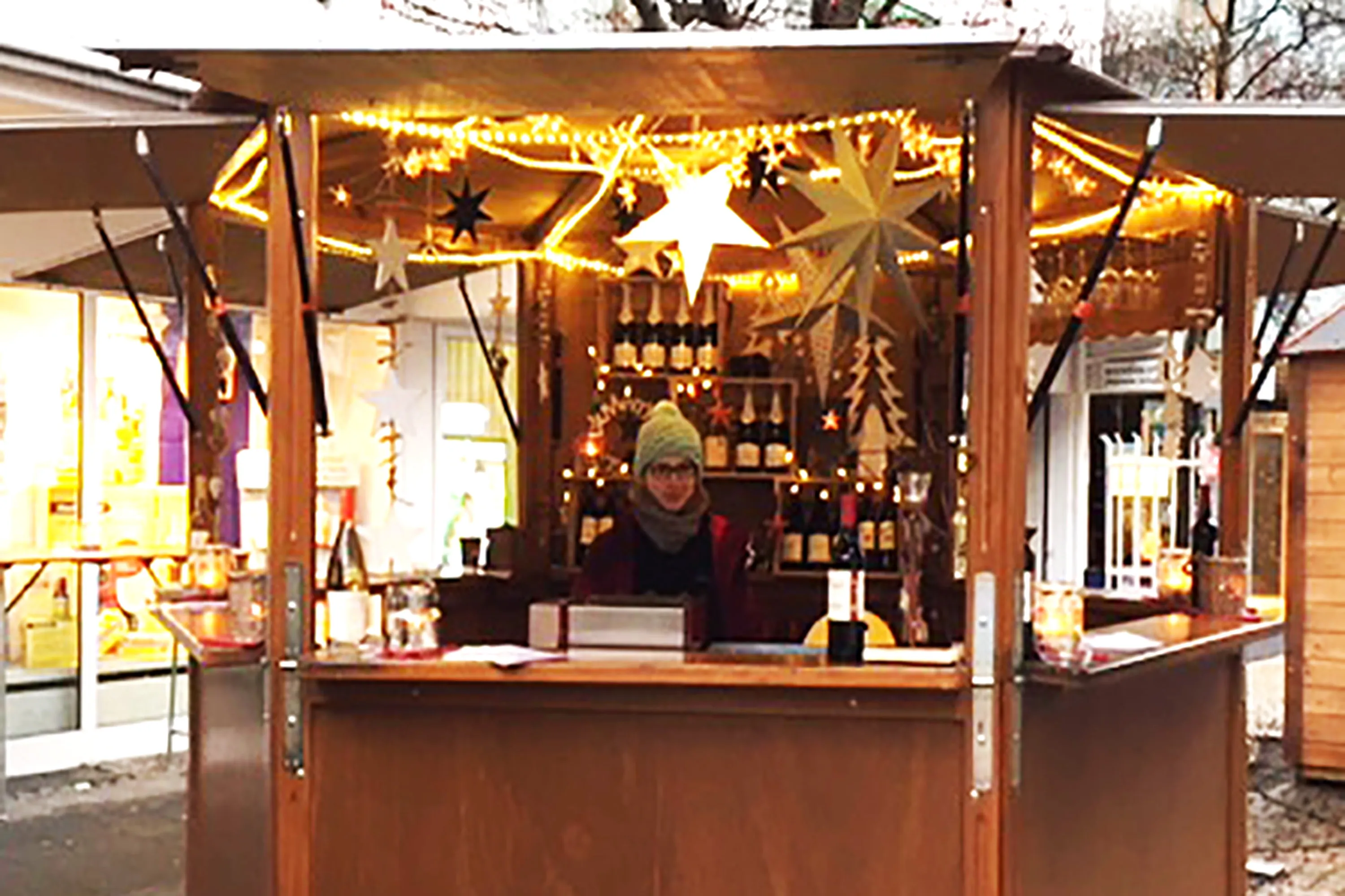 Michels Weinverkaufsstand 6-Eck