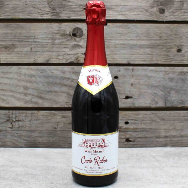 Cuvee Rubin Roter Sekt vom Weinhaus Michel aus Bingen