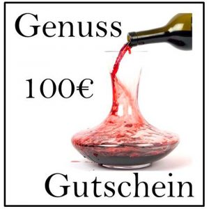 100 Euro Genuss Gutschein vom Weinhaus Michel kaufen