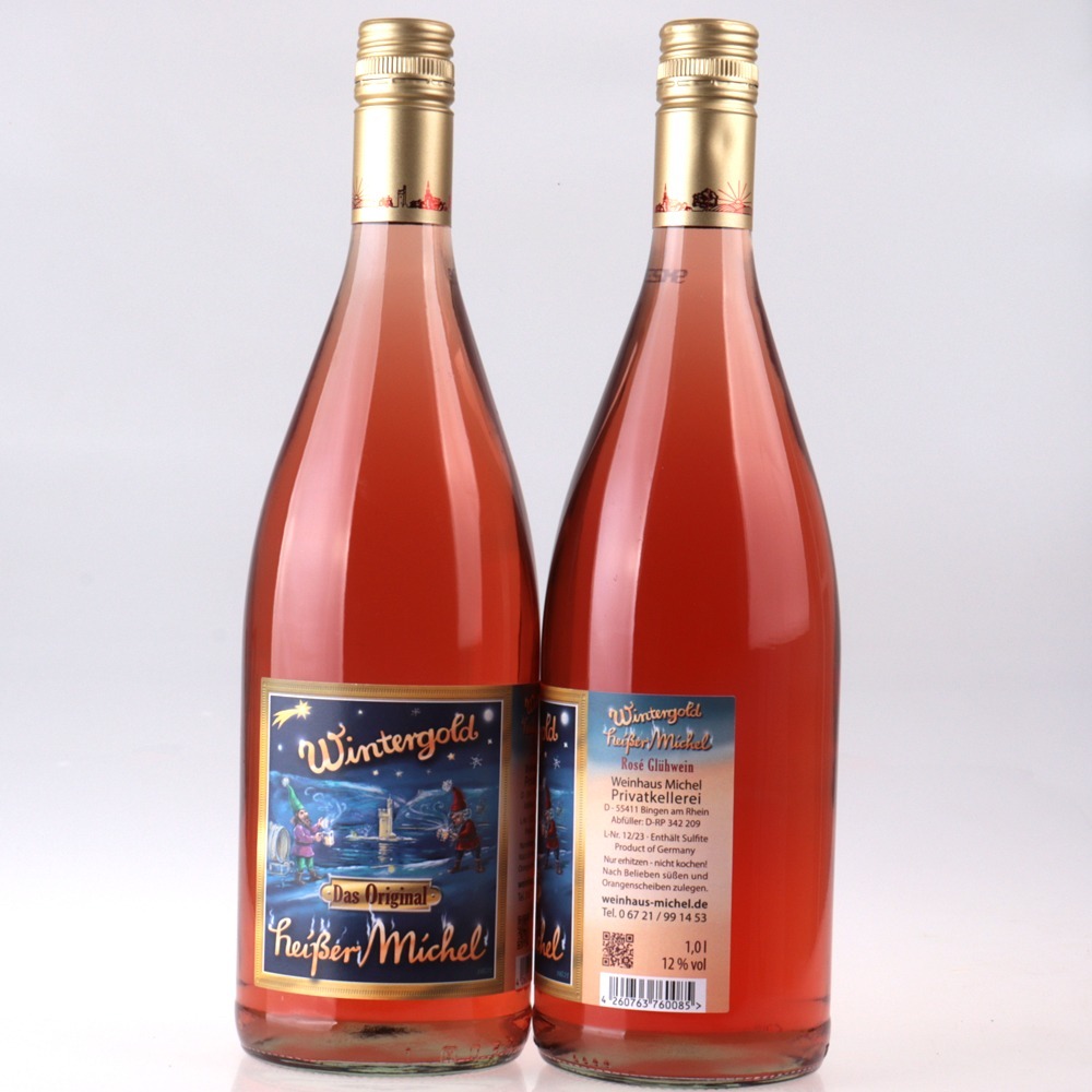 Rosé Glühwein Wintergold vom Weinhaus Michel online kaufen